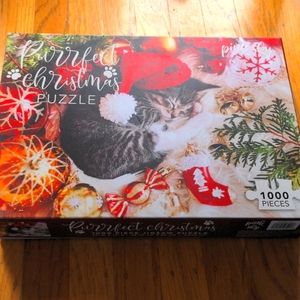 Christmas Kitty Puzzle